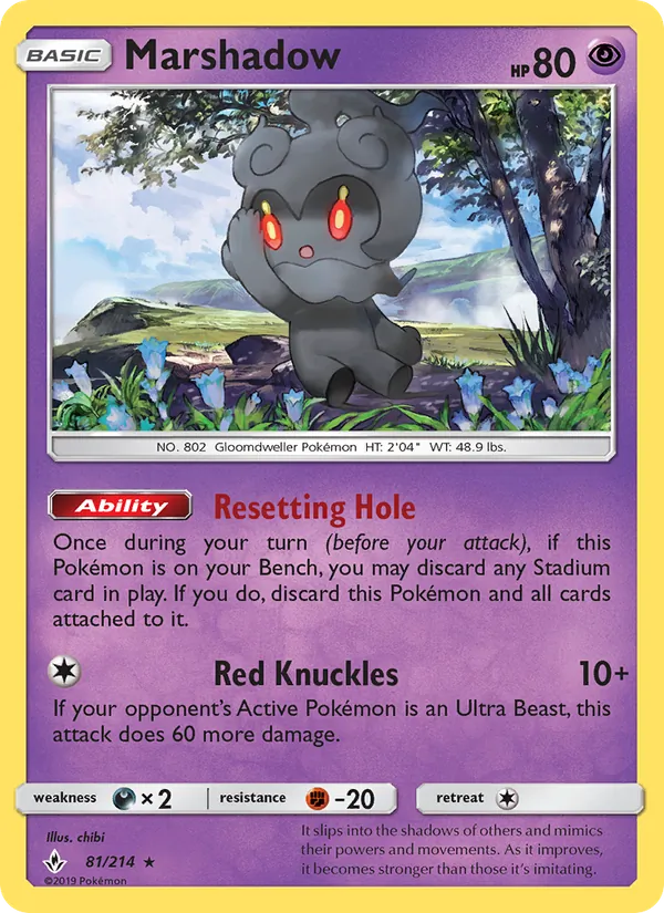 Marshadow full card art