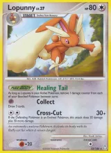 Lopunny · Legends Awakened Pokémon card