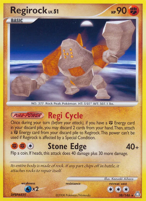 Regirock full card art