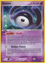 Unown · Unseen Forces Unown Collection Pokémon card