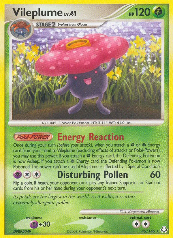 Vileplume full card art