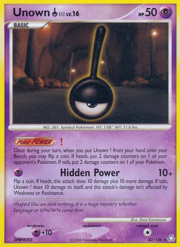 Unown ! full card art
