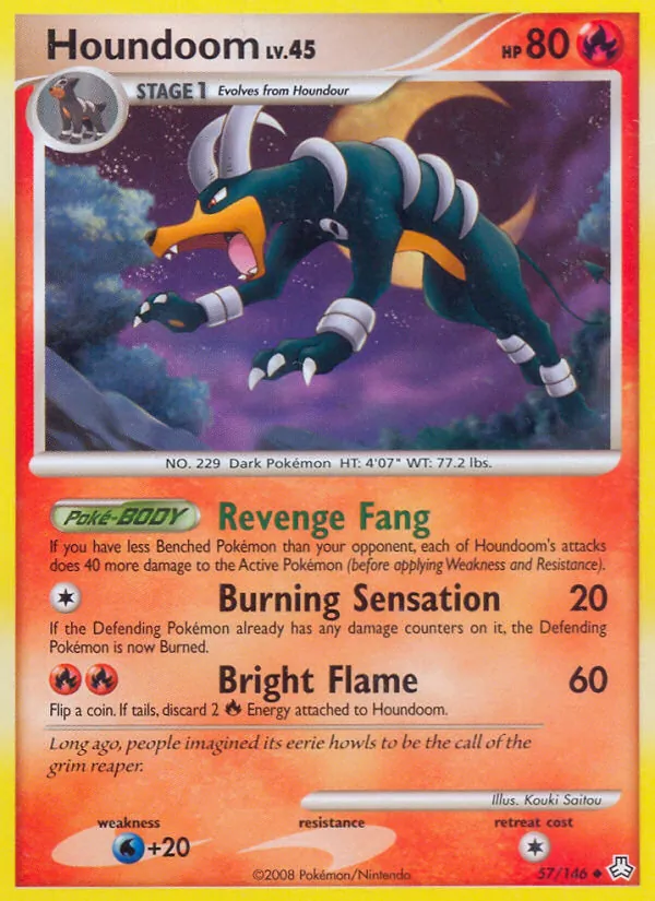 Houndoom full card art