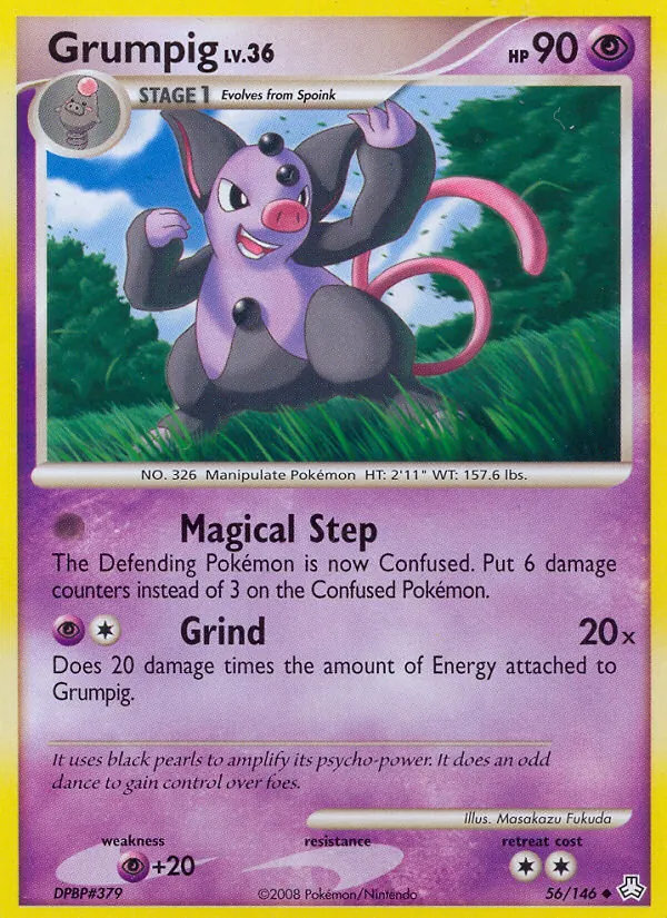 Grumpig full card art