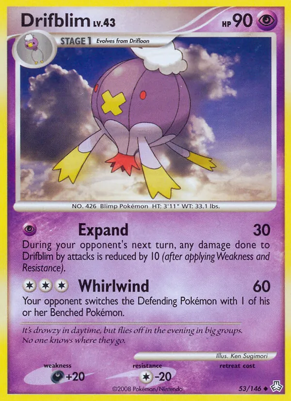 Drifblim full card art