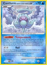Castform Snow-cloud Form · Legends Awakened Pokémon card