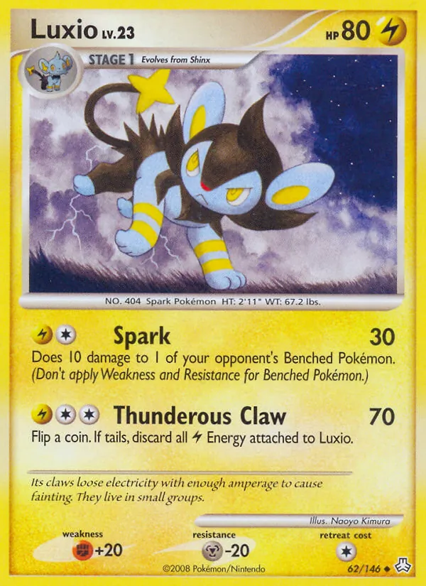 Luxio full card art