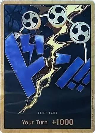 DON!! Card (Enel) (Gold) #don-card-enel-gold · Premium Booster -The Best- One Piece card