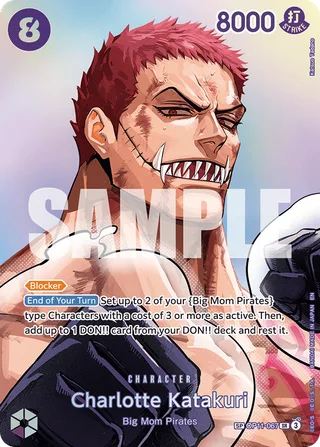 Charlotte Katakuri (SP) #OP11-067-sp · The Time of Battle One Piece card