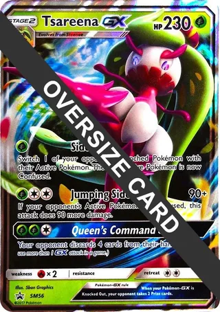 Tsareena GX - SM56 #SM56 · Jumbo cards Pokémon card