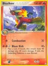 Blaziken · Holon Phantoms Pokémon card
