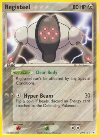 Registeel #29 · Holon Phantoms Pokémon card
