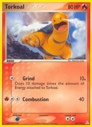 Torkoal #33 · Holon Phantoms Pokémon card