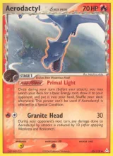 Aerodactyl δ · Holon Phantoms Pokémon card