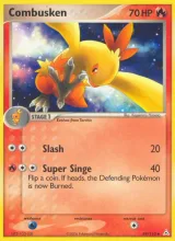 Combusken · Holon Phantoms Pokémon card