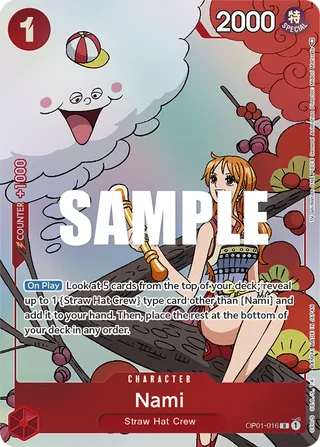 Nami (Gift Collection 2023) #OP01-016-gift-collection-2023 · One Piece Promotion Cards One Piece card