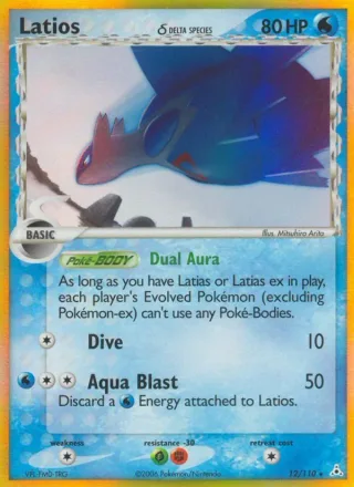 Latios δ #12 · Holon Phantoms Pokémon card