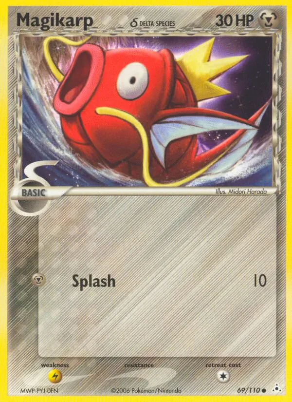 Magikarp δ full card art