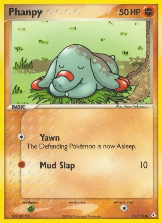 Phanpy #75 · Holon Phantoms Pokémon card