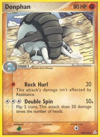 Donphan #40 · Holon Phantoms Pokémon card