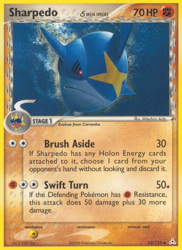 Sharpedo δ full card art