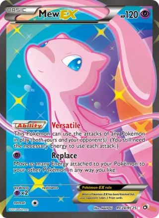 Mew-EX #RC24 · Legendary Treasures Pokémon card
