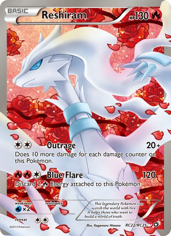Reshiram full card art