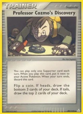 Professor Cozmo's Discovery #89 · Holon Phantoms Pokémon card