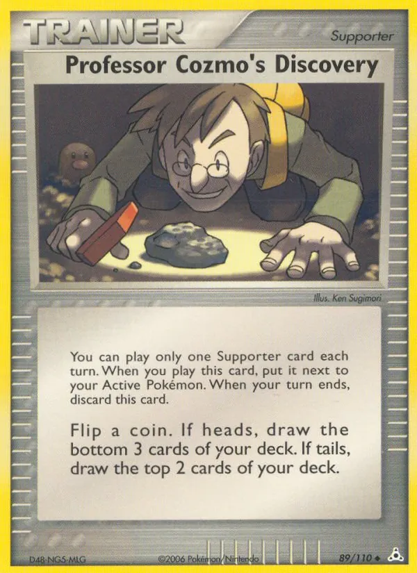 Professor Cozmo's Discovery full card art