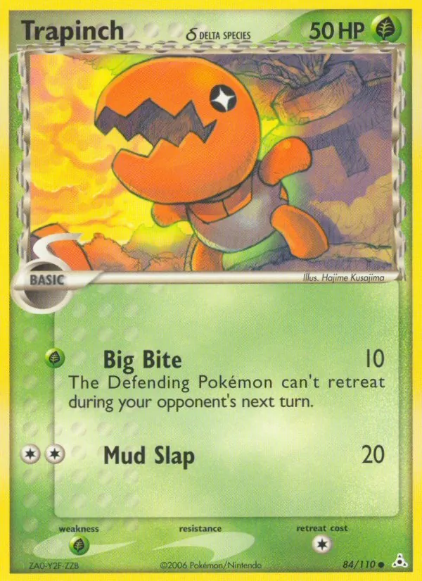 Trapinch δ full card art