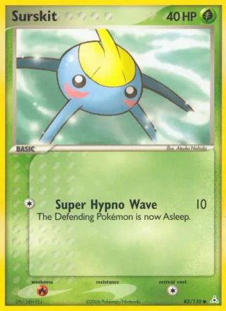 Surskit #82 · Holon Phantoms Pokémon card