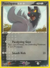 Poochyena · Holon Phantoms Pokémon card
