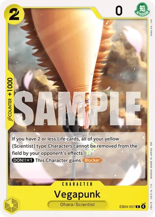 Vegapunk #EB04-057 · Adventure on Kami's Island One Piece card