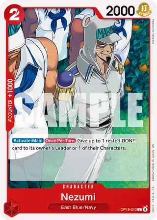 Nezumi #OP15-010 · Adventure on Kami's Island One Piece card