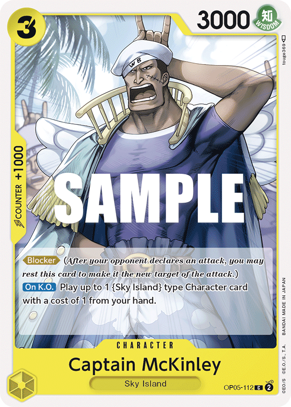 Captain McKinley full card art