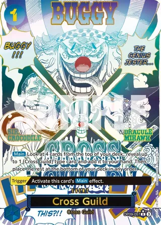 Cross Guild (Alternate Art) #OP09-057-alternate-art · Premium Booster -The Best- Vol. 2 One Piece card