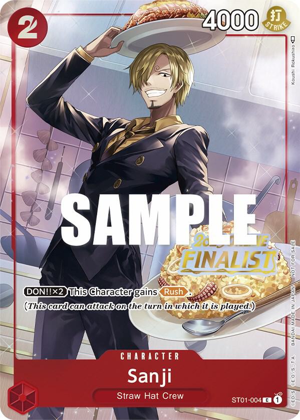 Sanji (Online Regional 2023) [Finalist] full card art