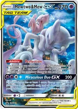 Mewtwo & Mew GX · SM Black Star Promos Pokémon card