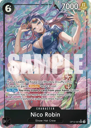 Nico Robin (Alternate Art) #OP12-087-alternate-art · Legacy of the Master One Piece card