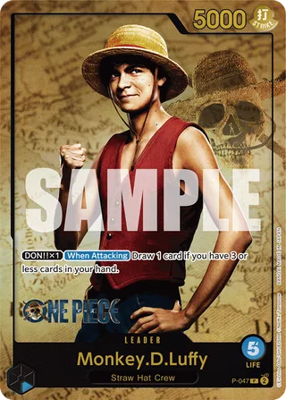 Monkey.D.Luffy (Premium Card Collection -Live Action Edition-) #P-047-premium-card-collection-live-action-edition · One Piece Promotion Cards One Piece card