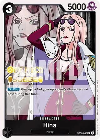 Hina (Judge Pack Vol. 3) #ST06-008-judge-pack-vol-3 · One Piece Promotion Cards One Piece card