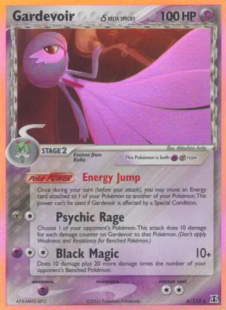 Gardevoir δ #6 · Delta Species Pokémon card