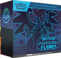 Phantasmal Flames Elite Trainer Box sealed Pokémon product