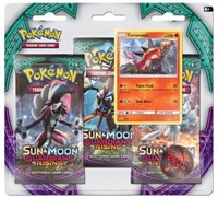 Guardians Rising 3 Pack Blister [Turtonator] sealed Pokémon product
