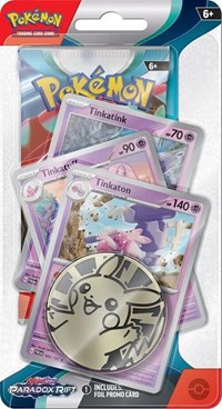 Paradox Rift Premium Checklane Blister [Tinkaton] sealed Pokémon product