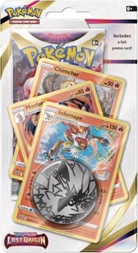 Lost Origin Premium Checklane Blister [Infernape] sealed Pokémon product