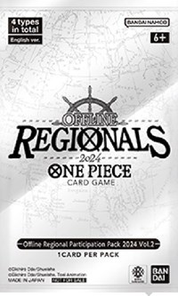 Offline Regional Participation Pack 2024 Vol. 2 sealed One Piece product