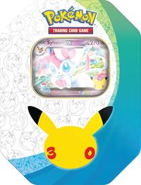30th Celebration ex Tin [Sylveon ex] (International Version) sealed Pokémon product