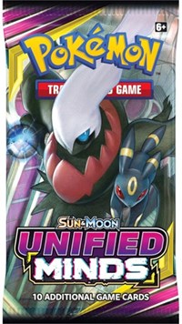 Unified Minds Booster Pack sealed Pokémon product
