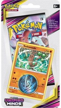Unified Minds Single Pack Blister [Sudowoodo] sealed Pokémon product